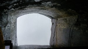 Behind the scene view of the fall